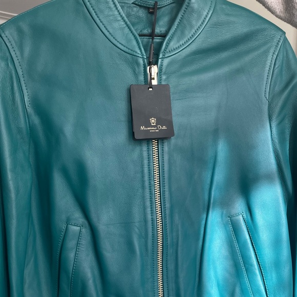 Genuine leather Massimo Dutti jacket - Picture 7 of 7